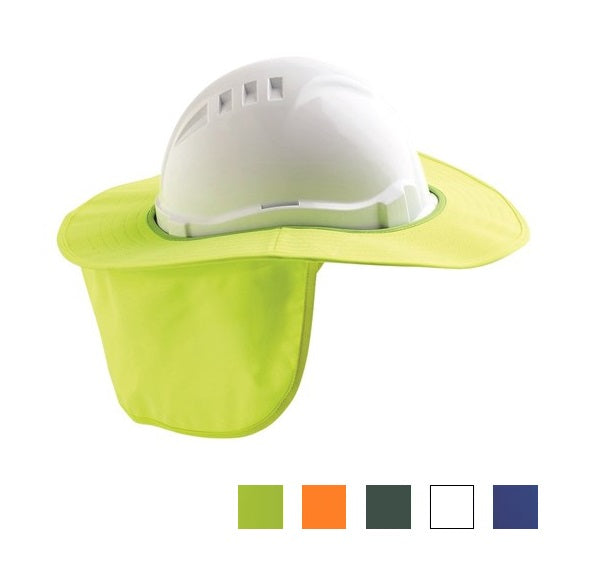 Headwear Professionals Hard Hat Helmet Brim (Hard Hat NOT Included)