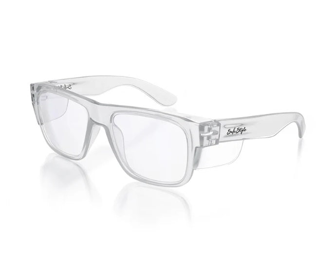 SafeStyle Fusions Clear Frame Clear Lens