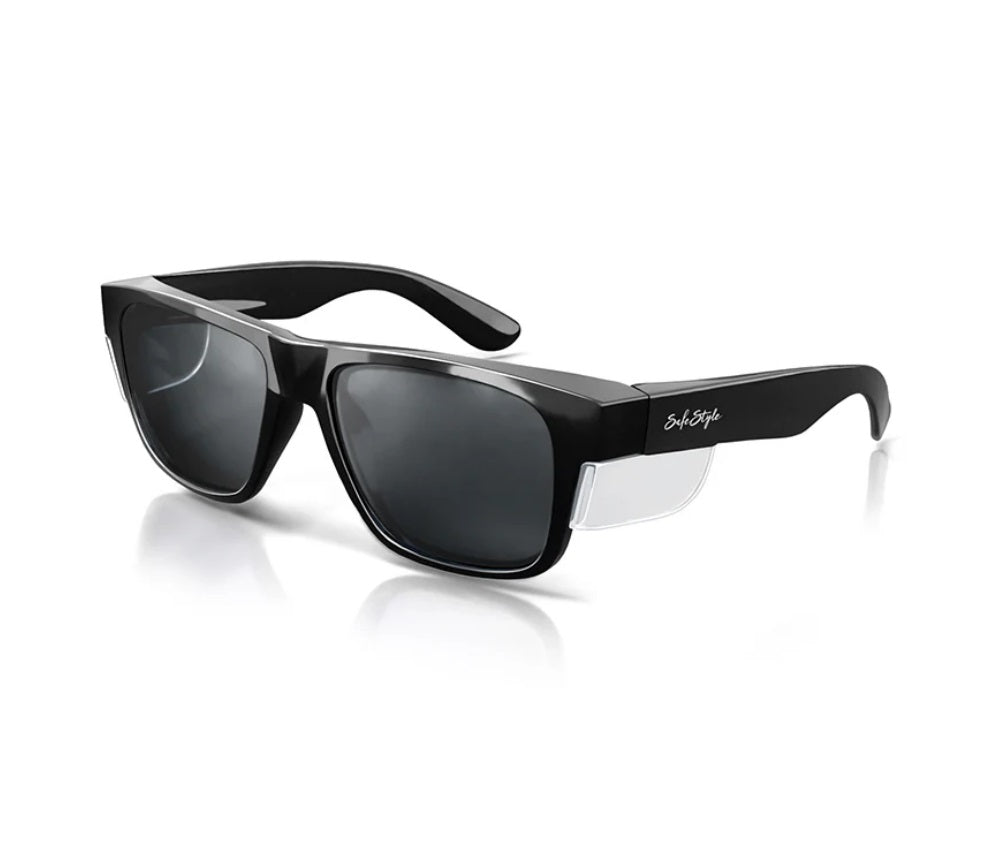 SafeStyle Fusions Black Frame Tinted Lens