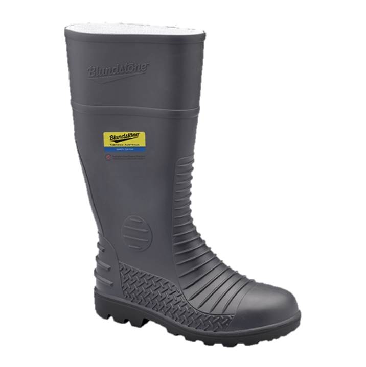 Blundstone Grey Waterproof Safety Gumboot (Click & Collect Only)