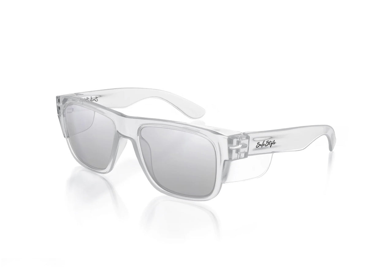 SafeStyle Fusions Clear Frame Hybrids Photochromic Lens