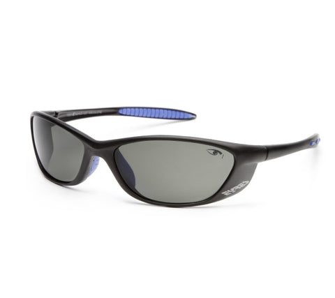 Eyres Cobra Safety Glasses Matte Black Frame & Polarised Grey Lens