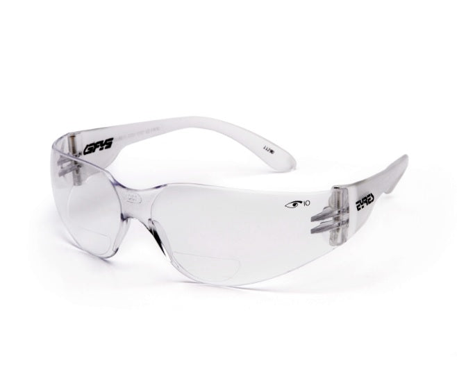 Eyres Readers Safety Glasses With Clear Bifocal Lens