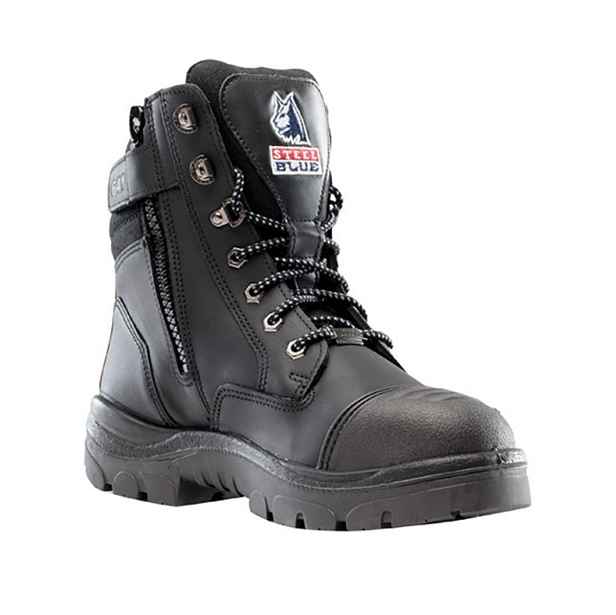 Steel Blue Southern Cross Zip PureGRAPH Safety Boot with Graphene Scuff