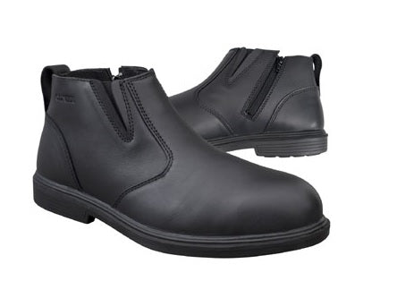 Oliver Black Zip Side Executive Safety Boot