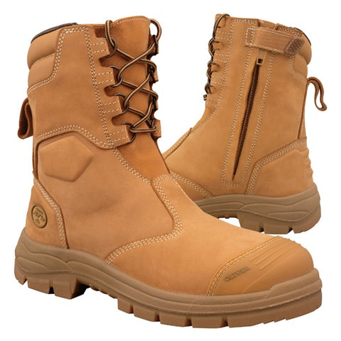 Oliver AT55 Series Nubuck Leather High Leg Safety Boot