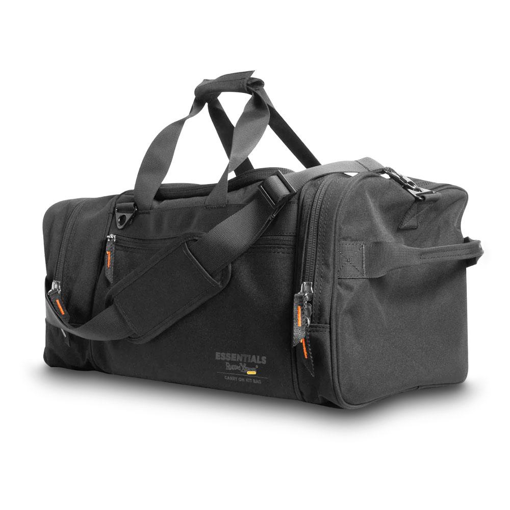 Rugged Xtremes Black Gym/Carry On Bag
