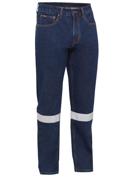 Bisley Taped Stretch Denim Work Jeans