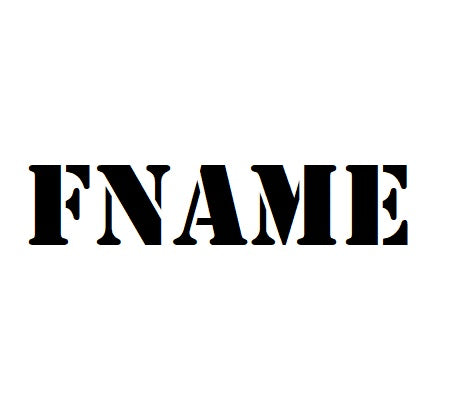 FNAME