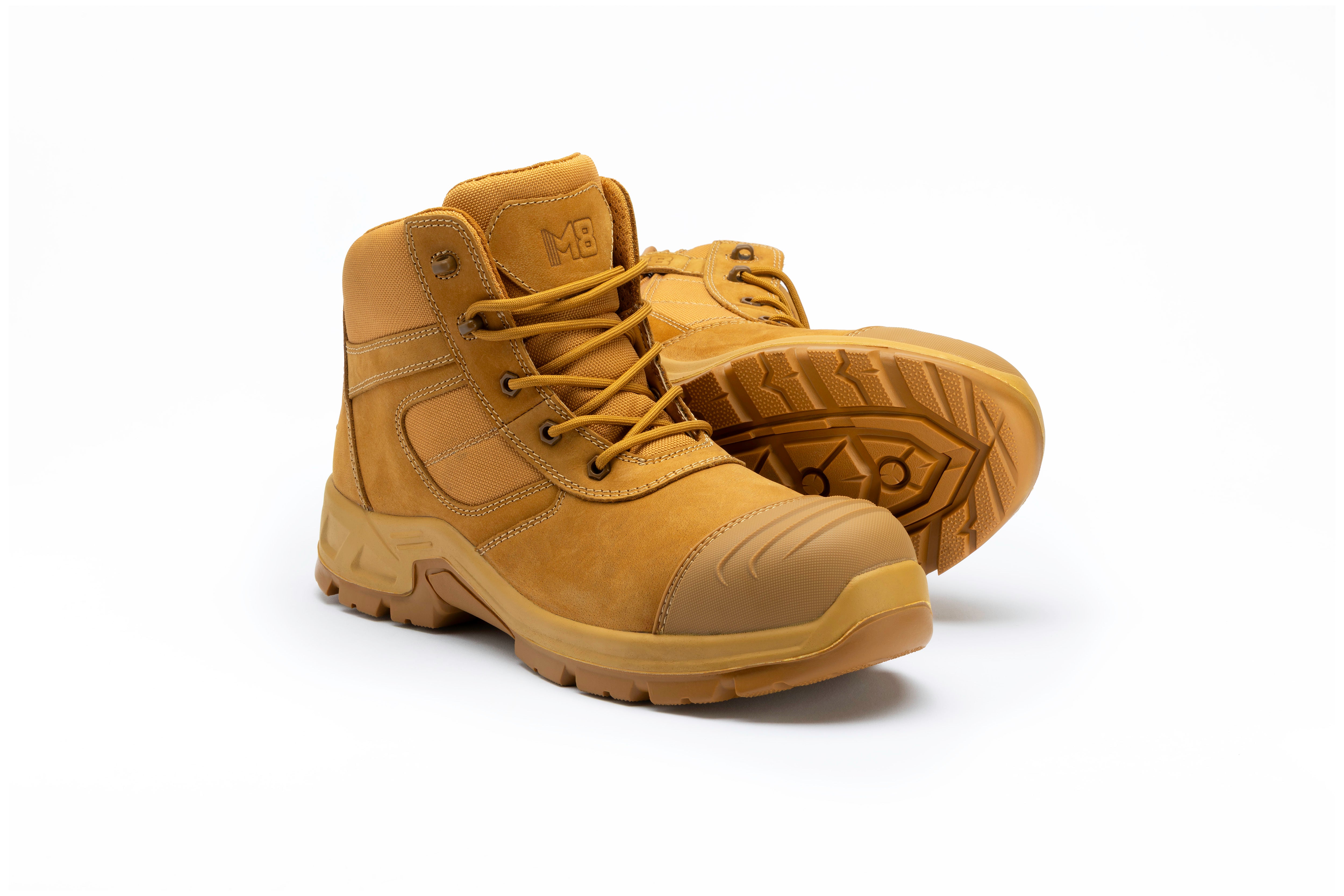 M8 Footwear Fella Low Zip Safety Boot