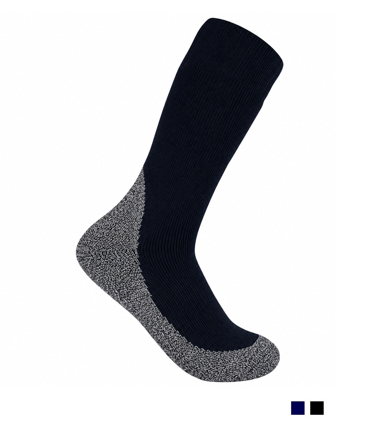 Bamboo 3G 3 Yarn Thick Work Socks 2 Pack