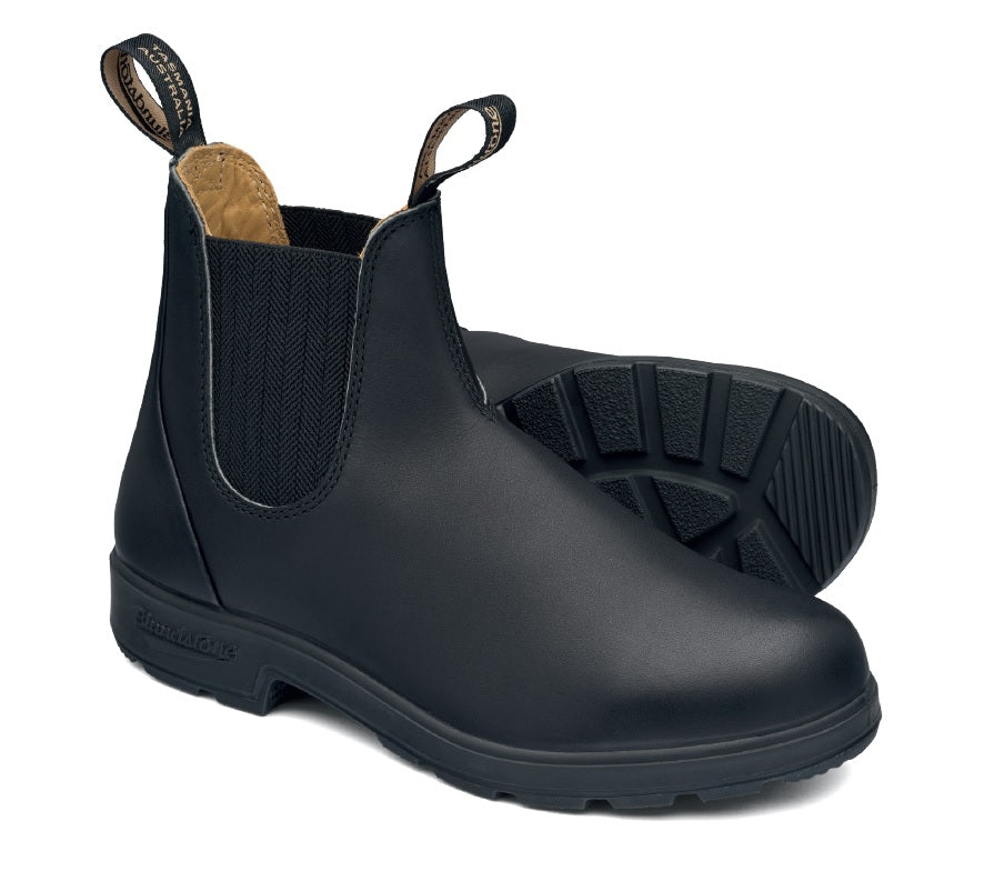 Blundstone Black Elastic Sided Premium Leather Boot