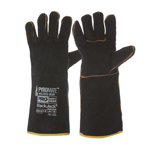 ProChoice Pyromate Black Jack Black & Gold Glove