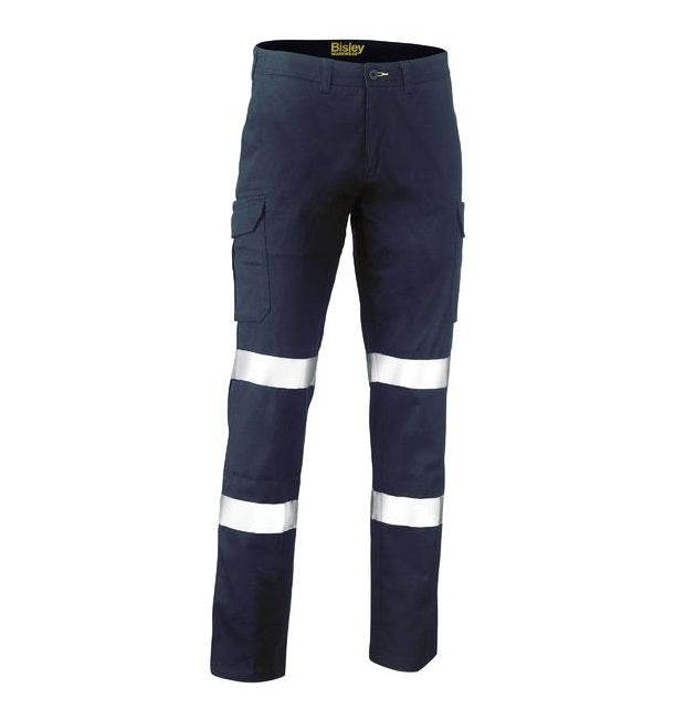 Bisley Taped Stretch Cotton Drill Cargo Pants